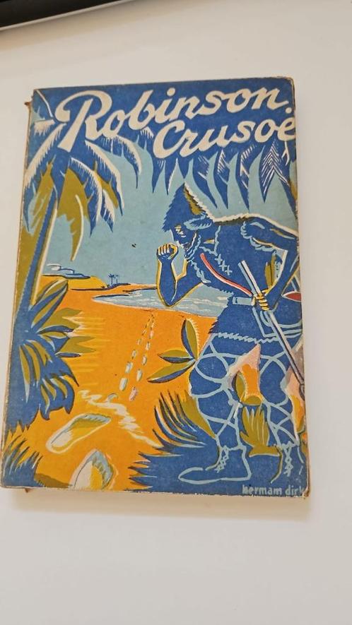 Uniek boekje: Robinson Crusoe, Antiek en Kunst, Antiek | Boeken en Bijbels, Ophalen of Verzenden