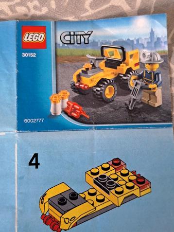 Lego City 30152 Mijnbouw Quad, collectors item