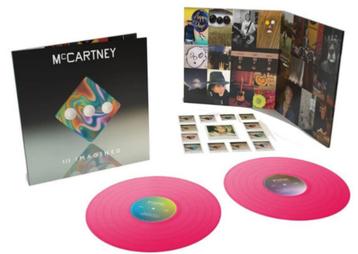 Paul McCartney PINK COLOUR VINYL 2LP III Imagined NIEUW