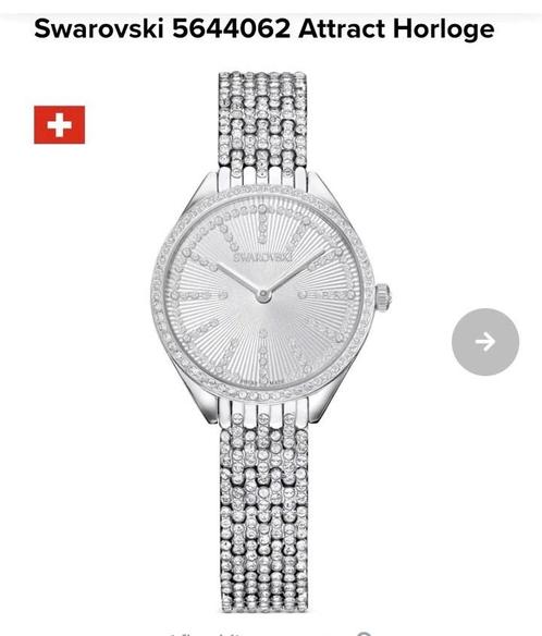 Swarovski horloge nieuw, Sieraden, Tassen en Uiterlijk, Horloges | Dames, Nieuw, Polshorloge, Overige merken, Ophalen of Verzenden