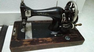 Special antieke naaimachine Voorrecht Oostvoorne begin 1900