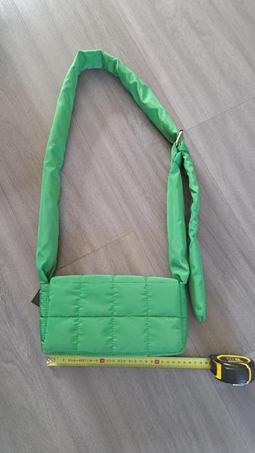 Handtas/verstelbare schouderband/groen/Shoeby