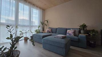 IKEA KIVIK 3-zitsbank met chaise longue + Hocker - afbeelding 1 IKEA KIVIK 3-zitsbank met chaise longue + Hocker - afbeelding 1