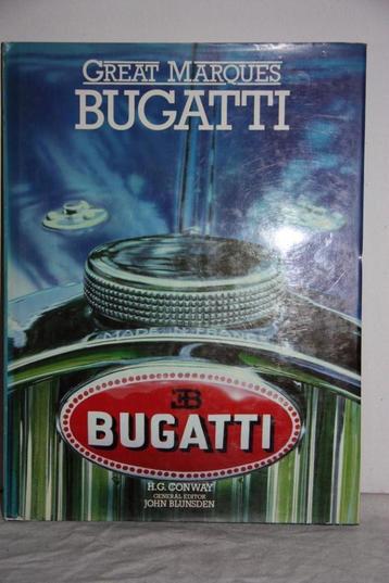 Zeer groot en uitgebreid Bugatti Boek met veel foto's