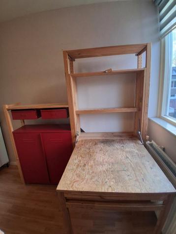 Ikea Ivar klaptafel en kast - afbeelding 1 Ikea Ivar klaptafel en kast - afbeelding 1