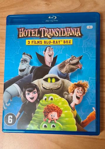Films Blu ray box Hotel Transylvania 1 2 3 ZGAN Nederlands