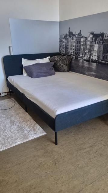 Ikea Bedframe SLATTUM with or without Matress - afbeelding 1 Ikea Bedframe SLATTUM with or without Matress - afbeelding 1