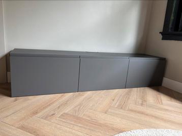 Besta tv meubel zwart/grijs IKEA - afbeelding 2 Besta tv meubel zwart/grijs IKEA - afbeelding 2
