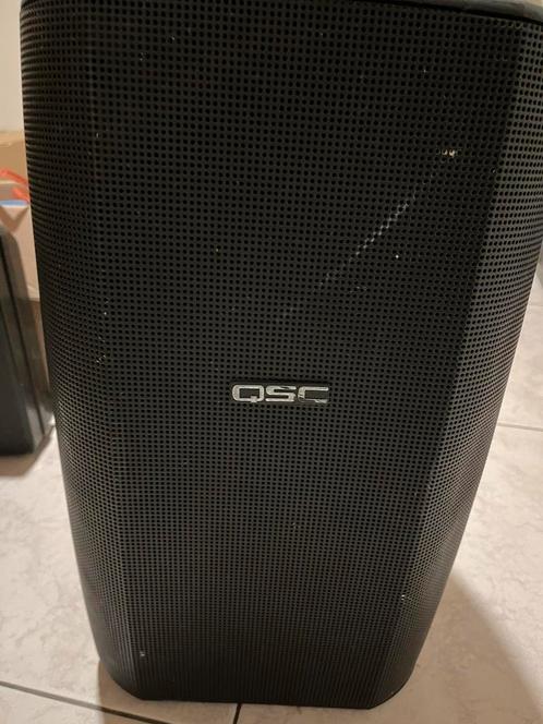 QSC AD-S82H speakers., Audio, Tv en Foto, Luidsprekers, Zo goed als nieuw, Overige typen, Minder dan 60 watt, Overige merken, Ophalen of Verzenden