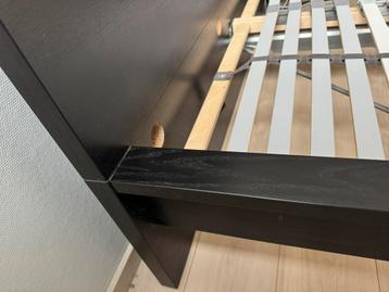 Bedframe Malm Ikea zwart - afbeelding 7 Bedframe Malm Ikea zwart - afbeelding 7