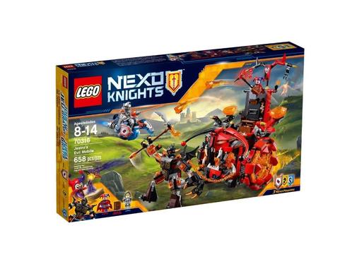 LEGO Nexo Knights 70316 Jestro's Evil Mobile, Kinderen en Baby's, Speelgoed | Duplo en Lego, Zo goed als nieuw, Lego, Complete set