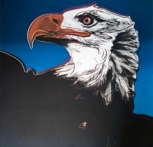 Andy Warhol - Bald Eagle, Antiek en Kunst, Kunst | Litho's en Zeefdrukken, Ophalen