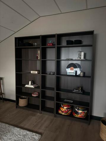 Ikea BILLY Boekenkast 3 stuks - afbeelding 1 Ikea BILLY Boekenkast 3 stuks - afbeelding 1