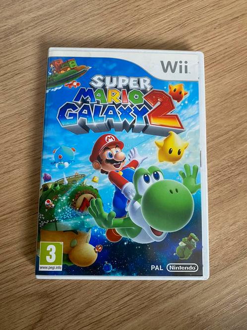 Super Mario Galaxy 2 Wii/WiiU Compleet, Spelcomputers en Games, Games | Nintendo Wii, Zo goed als nieuw, Avontuur en Actie, 2 spelers