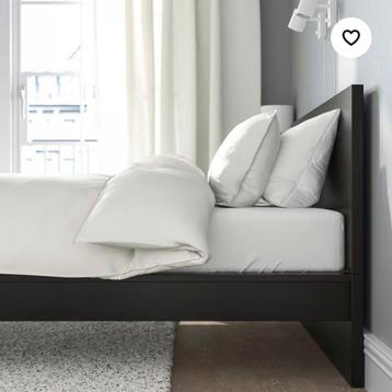 Ikea MALM bedframe zwartbruin - Gratis op te halen - afbeelding 4 Ikea MALM bedframe zwartbruin - Gratis op te halen - afbeelding 4