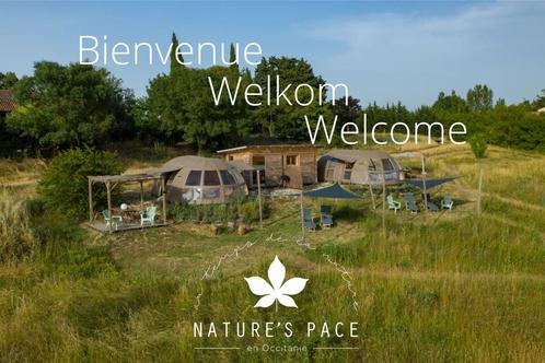 Luxe kamperen op het platteland in Frankrijk!, Vakantie, Campings, Dorp, Airconditioning, Kinderbed, Speeltuin, Tuin, Zwembad