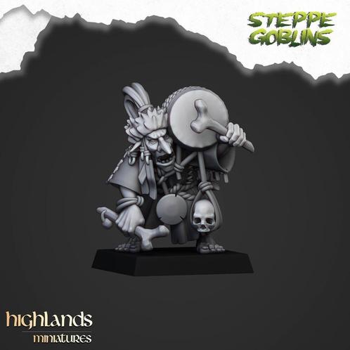 Steppe Goblin Shaman - Highlands Miniatures, Hobby en Vrije tijd, Wargaming, Nieuw, Figuurtje(s), Verzenden