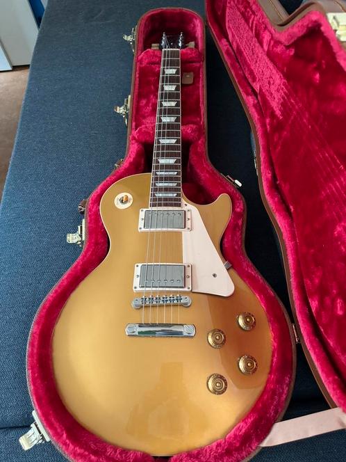 Gibson Les Paul goldtop, Muziek en Instrumenten, Snaarinstrumenten | Gitaren | Elektrisch, Zo goed als nieuw, Solid body, Gibson