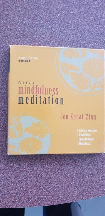 Mindfulness  medtation 4 cd's 