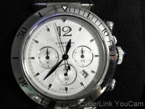 Prachtige Heren Cartier Pasha REF:WSPA0018 Zo Goed Als Nieuw, Sieraden, Tassen en Uiterlijk, Horloges | Dames, Zo goed als nieuw