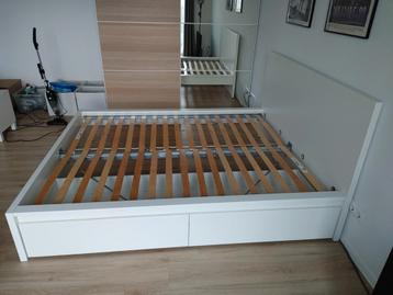 MALM Bedframe 160x200 met lattenbodem - afbeelding 2 MALM Bedframe 160x200 met lattenbodem - afbeelding 2