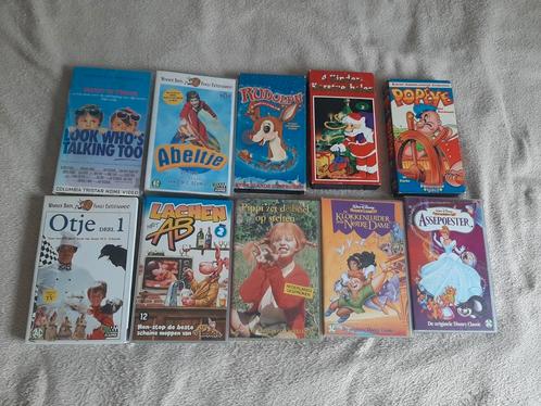 10 videobanden voor 10 euro o.a. Abeltje, Pippi Langkous., Cd's en Dvd's, VHS | Kinderen en Jeugd, Zo goed als nieuw, Tekenfilms en Animatie