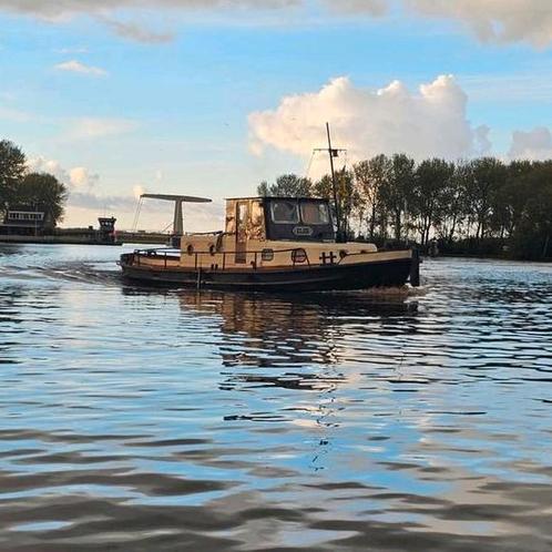 Sleepboot Elbe, Watersport en Boten, Motorboten en Motorjachten, Gebruikt, Staal, 12 meter of meer, Diesel, Binnenboordmotor, 50 pk of meer