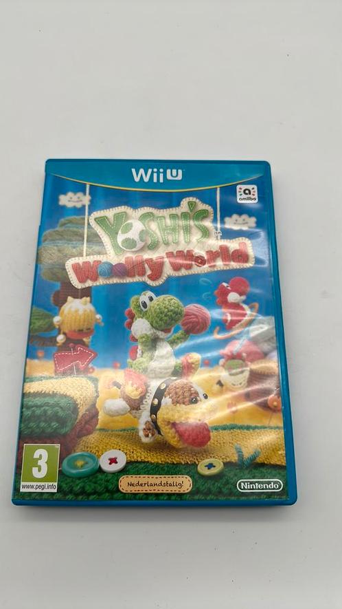 Yoshi woolly world, Spelcomputers en Games, Games | Nintendo Wii U, Zo goed als nieuw, 1 speler, Ophalen of Verzenden
