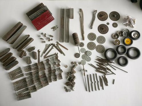 Trix metaal bouw set, soort Meccano, veel stukken, boutjes, Hobby en Vrije tijd, Modelbouw | Overige, Gebruikt, Ophalen of Verzenden