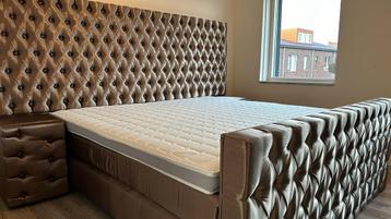 Gecapitonneerd boxspring 180x200 luxe 