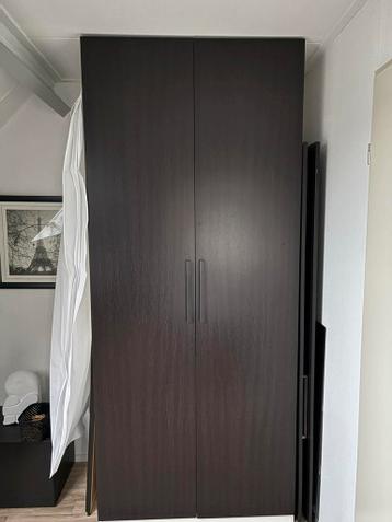 IKEA Pax deuren zwartbruin, 50x229cm, nieuwstaat - afbeelding 1 IKEA Pax deuren zwartbruin, 50x229cm, nieuwstaat - afbeelding 1