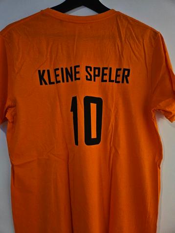 Kleine speler Koningsdag T-shirt maat M