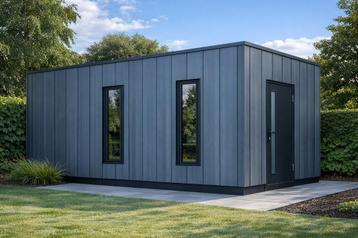 Modern prefab tuin kantoor - op aanvraag