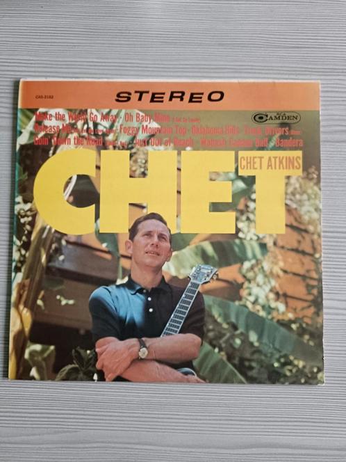 Chet Atkins - Chet. A True Artist lp, Cd's en Dvd's, Vinyl | Country en Western, Gebruikt, 12 inch, Ophalen of Verzenden