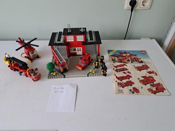 Lego legoland brandweerkazerne 6382 heli 6685 blusser 6690