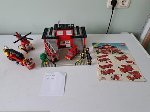 Lego legoland brandweerkazerne 6382 heli 6685 blusser 6690, Kinderen en Baby's, Speelgoed | Duplo en Lego, Lego, Ophalen of Verzenden