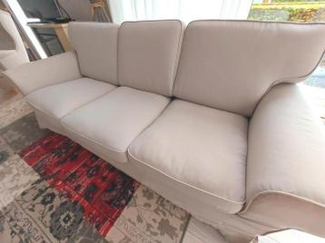 Zgan Ikea 3 zitsbank Ektorp 3-zits rechte bankstel beige - afbeelding 3 Zgan Ikea 3 zitsbank Ektorp 3-zits rechte bankstel beige - afbeelding 3