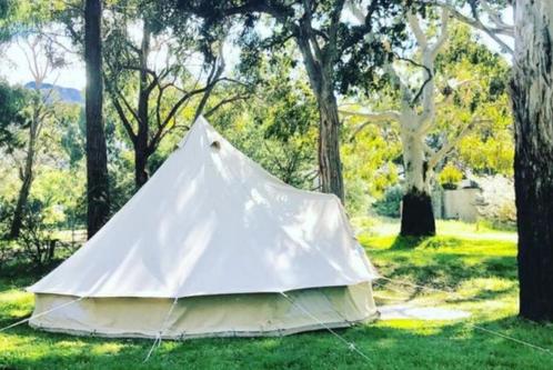 Bell tent te huur, Caravans en Kamperen, Tenten, tot en met 6, Zo goed als nieuw, Ophalen