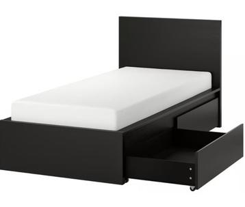IKEA Malm Bed met lades en Matras - afbeelding 1 IKEA Malm Bed met lades en Matras - afbeelding 1