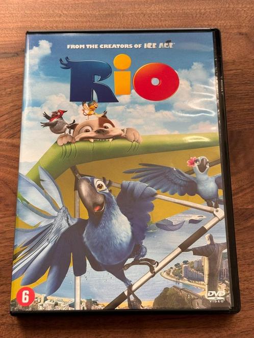 Rio (DVD) Nederlands gesproken en ondertiteld, Cd's en Dvd's, Dvd's | Tekenfilms en Animatie, Zo goed als nieuw, Amerikaans, Vanaf 6 jaar