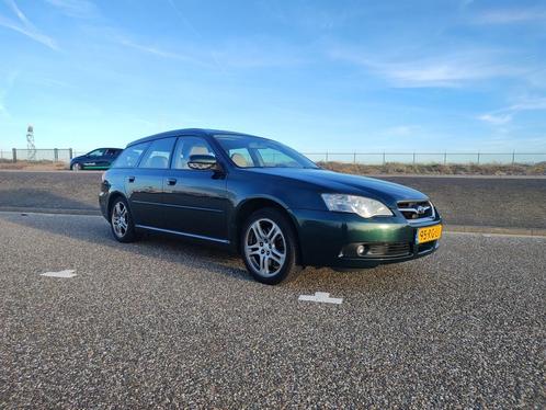 Subaru Legacy 3.0 R AUT AWD 2005 Groen Wagon Station 3.0R, Auto's, Subaru, Particulier, Legacy, ABS, Airbags, Airconditioning