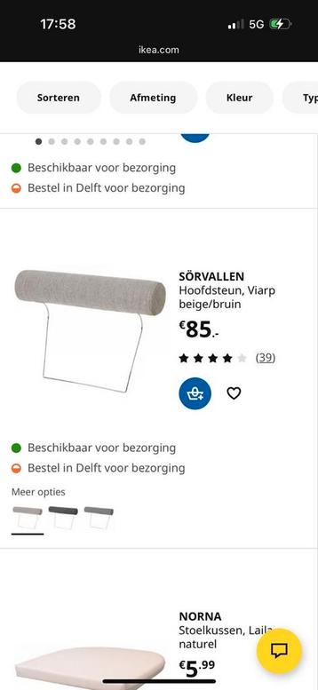 Nette Ikea Kivik 3-zits bank + voetenbank - afbeelding 4 Nette Ikea Kivik 3-zits bank + voetenbank - afbeelding 4