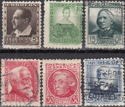 Spanje -SP1.06- 1934-1935 - Spaanse Persoonlijkheden, Postzegels en Munten, Postzegels | Europa | Spanje, Postfris, Verzenden