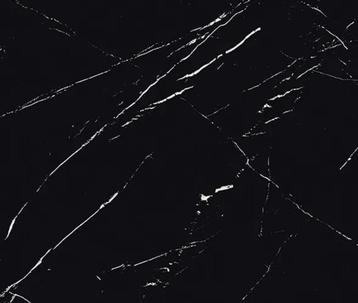 Marquina Black White Hoogglans Zwart vloer en wandtegels