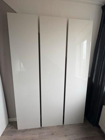 3x IKEA Pax Fardal deuren - Hoogglans wit 50/229cm - afbeelding 1 3x IKEA Pax Fardal deuren - Hoogglans wit 50/229cm - afbeelding 1