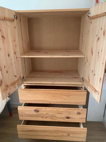 Ivar kast Ikea - 2 delen; lade en deurtjes - afbeelding 2 Ivar kast Ikea - 2 delen; lade en deurtjes - afbeelding 2