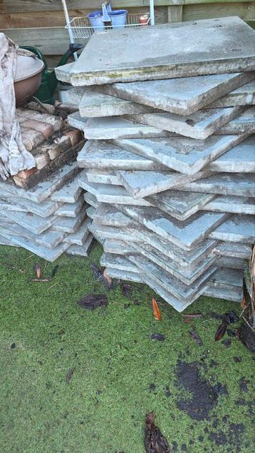 Terrastegels 60x60x4 - 31 stuks