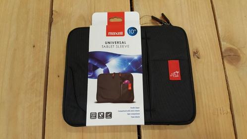 10" / 10 inch Tablet sleeve / hoes, Zwart & Universeel NIEUW, Computers en Software, Tablet-hoezen, Nieuw, Bescherming voor- en achterkant