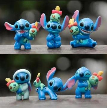 Stitch Mini figuurtjes Nieuw 