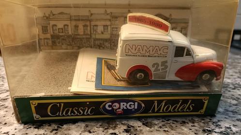 CORGI D957 Morris 1000 Van. Namac jubileum. certificaat 0161, Hobby en Vrije tijd, Modelauto's | 1:43, Zo goed als nieuw, Auto